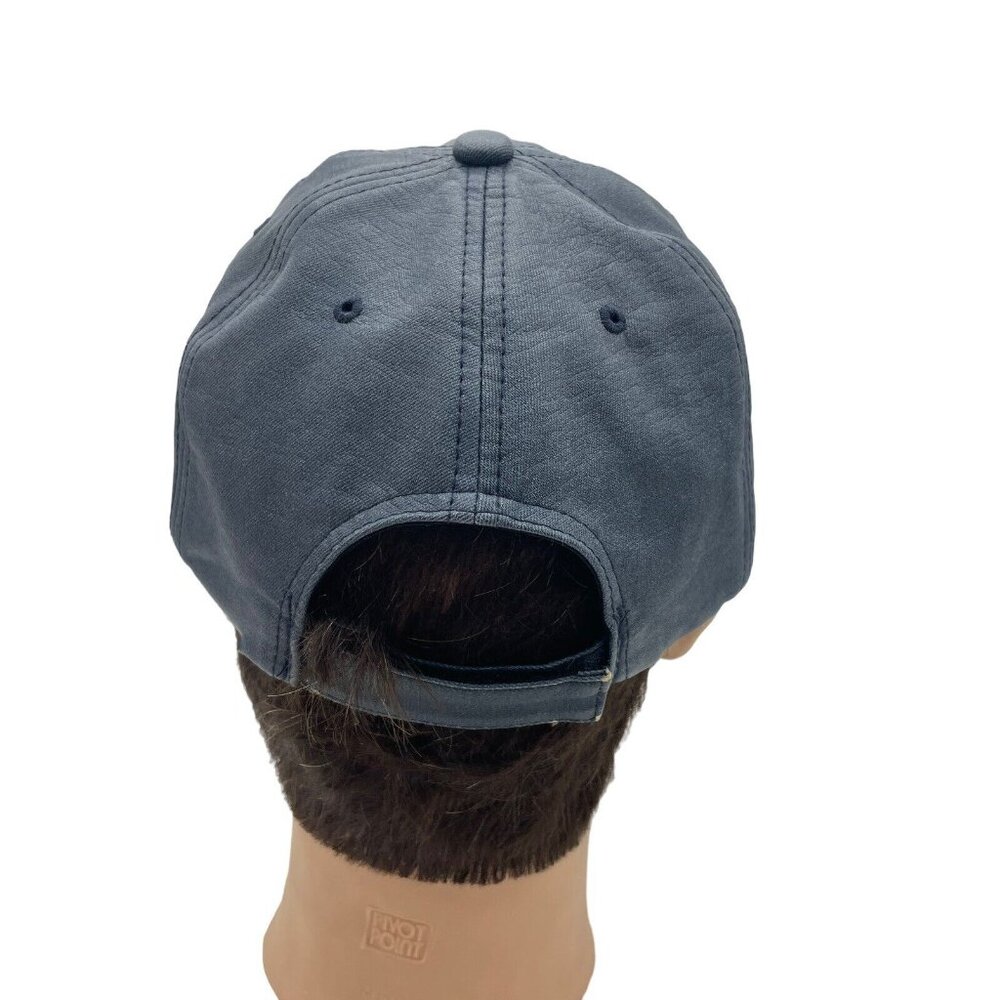 David & Young Hat Baseball Cap Floral Flowers Blue Adjustable - Picture 4 of 9
